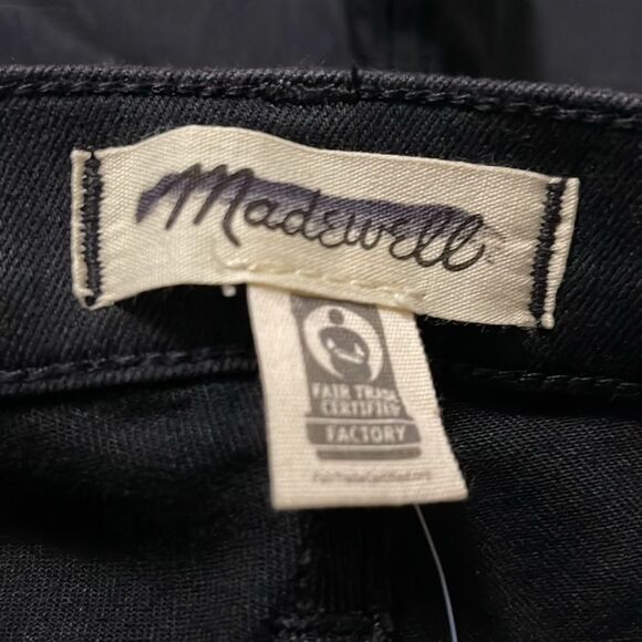 Madewell NWT 9" Mid Rise Roadtripper Skinny Jeans Size 26 in Bennett Wash - Picture 8 of 9